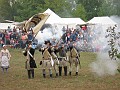 The Feast of the Hunters Moon is held in West lafayette Indiana every fall. While it has grown over the years they have tried to maintain the authenticity of the period. Trappers, pipers, bagpipes and drummers!